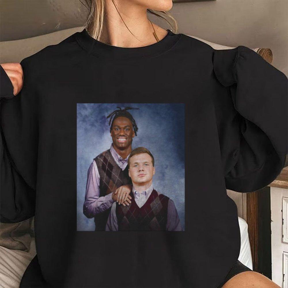 Ohio State Football Design Black Sweatshirt, Funny Stepbros Sweater